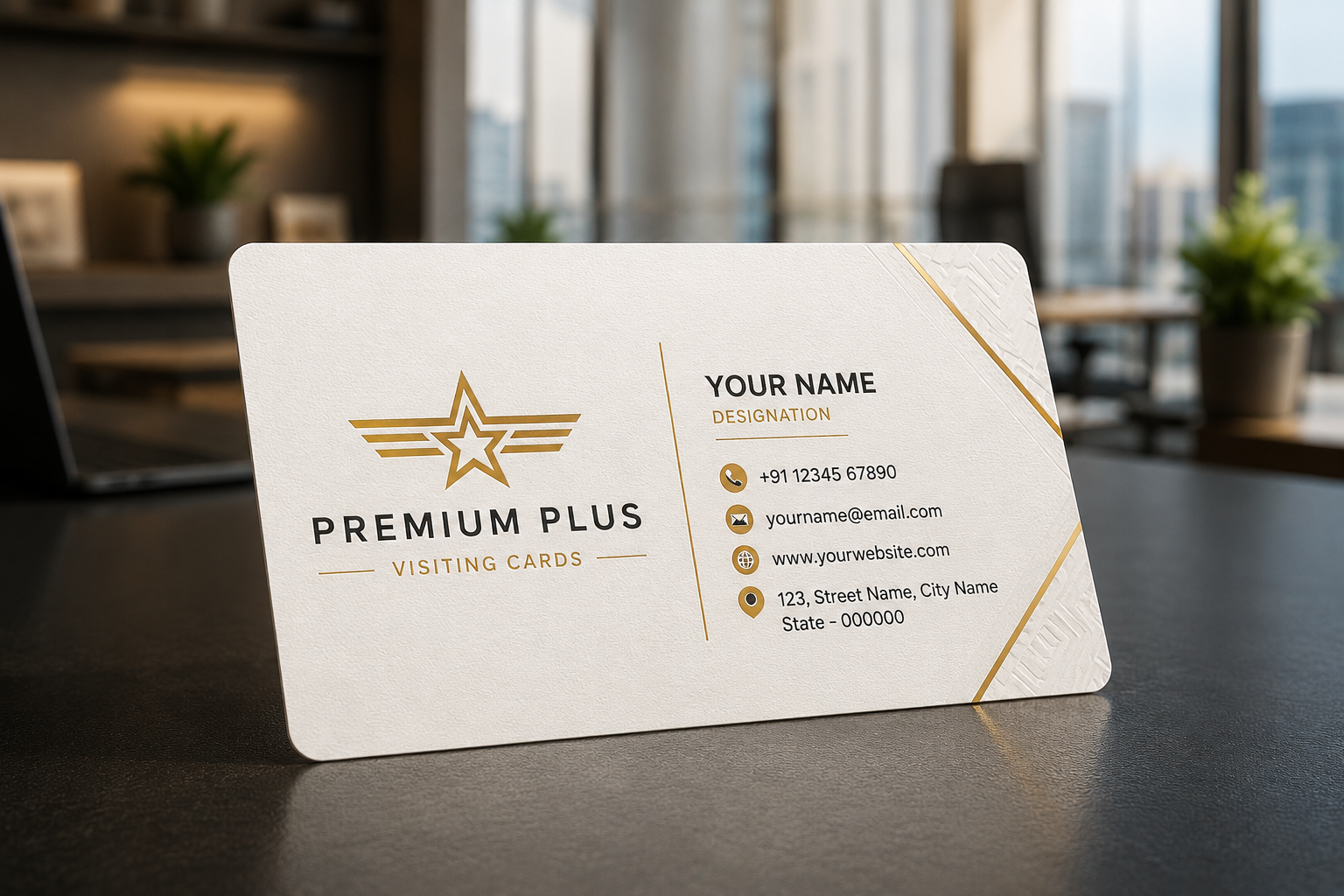 Premium Plus Visiting Cards - Image 3