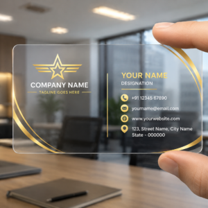 Transparent Visiting Cards