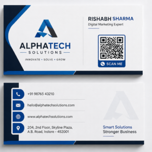 QR Code Visiting Cards