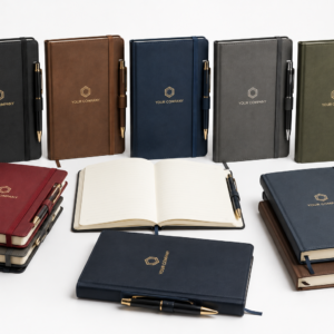 Diary With Pen Holder