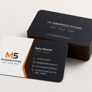 Rounded Corner Visiting Cards