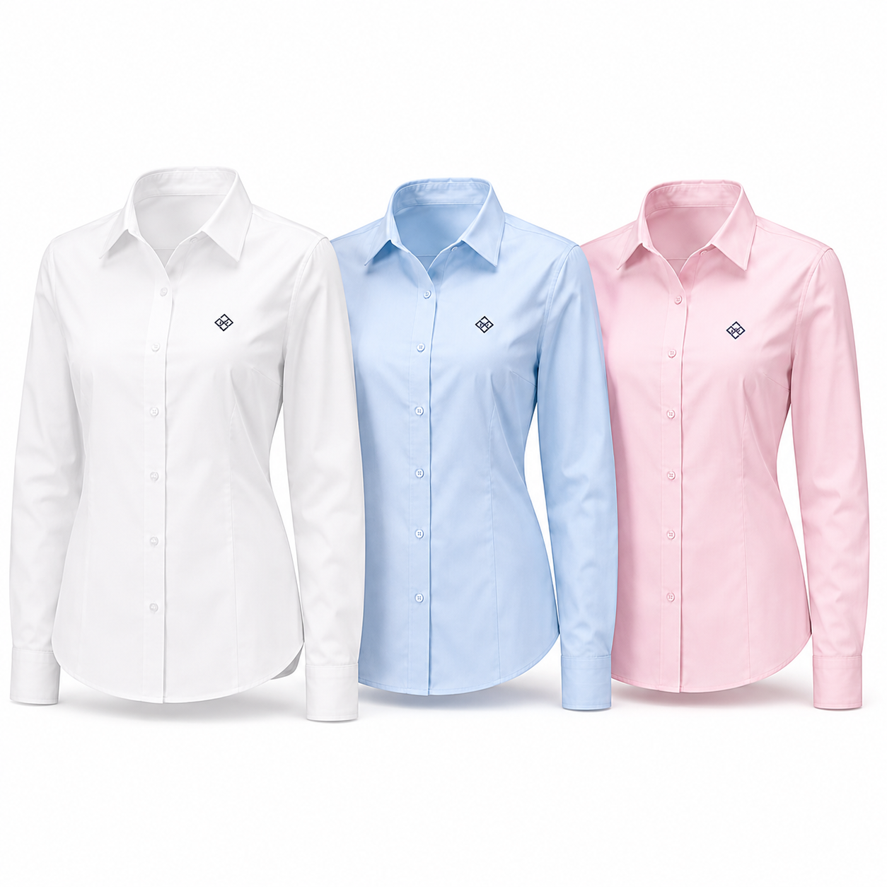 Women's Embroidered Dress Shirts - Image 2