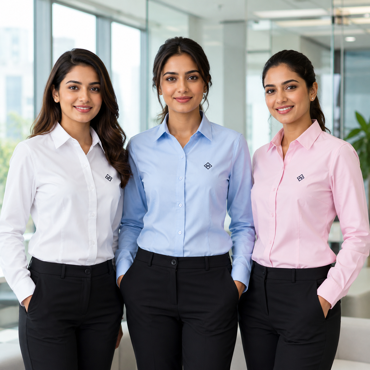 Women's Embroidered Dress Shirts - Image 3
