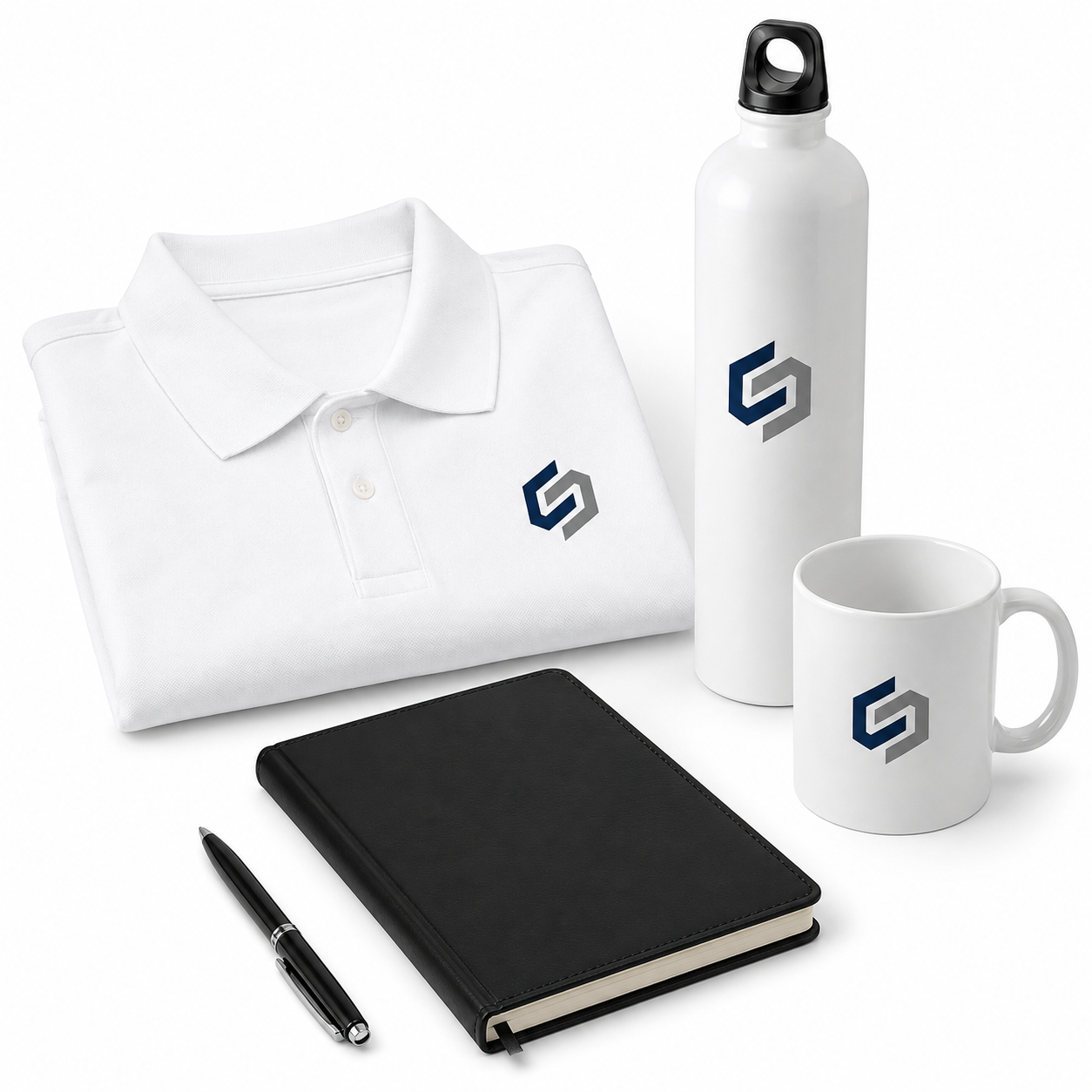 Welcome Kit (Polo T-Shirt, Water Bottle, Coffee Mug, Diary, Pen) - Image 3
