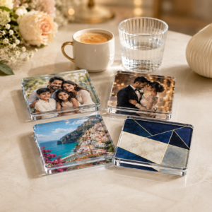 Custom Printed Acrylic Coasters