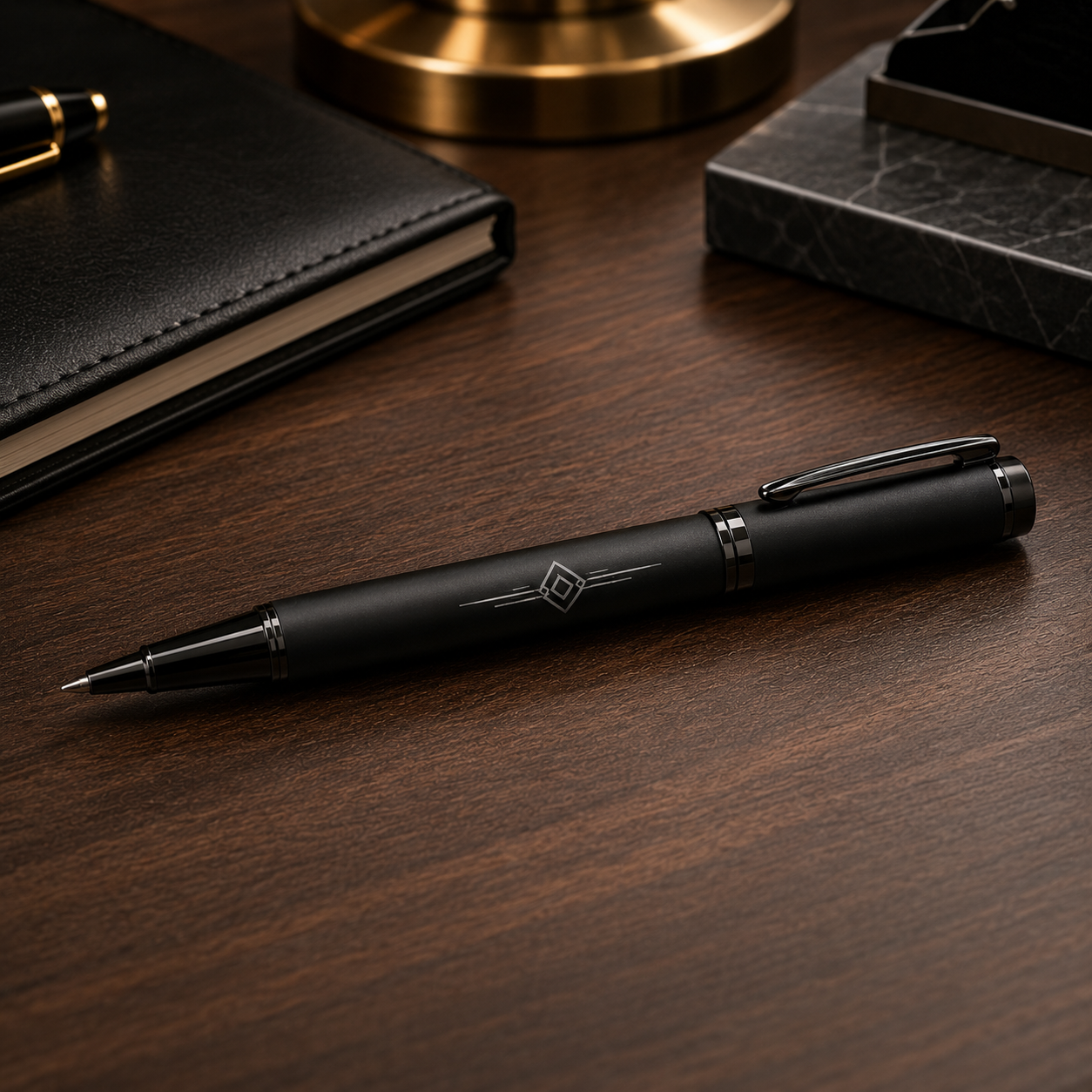 Premium Magnetic Metal Roller Pens - Image 2