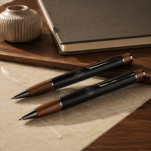Wooden Finish Metal Ball Pens