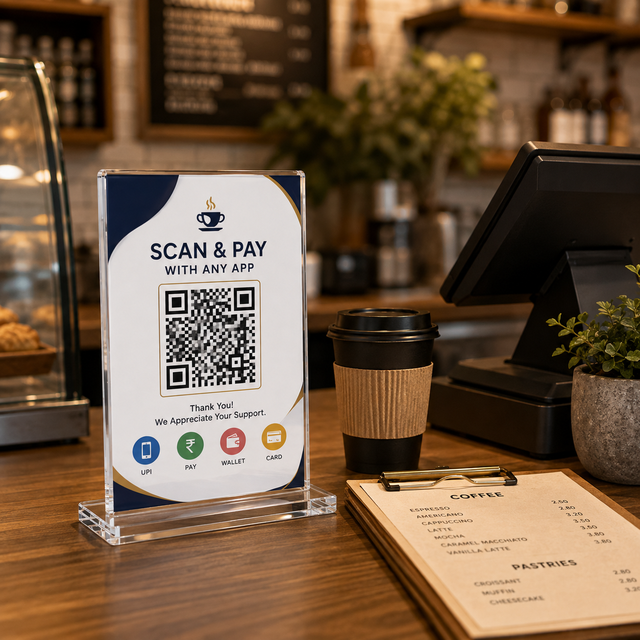 customised-qr-code-stand