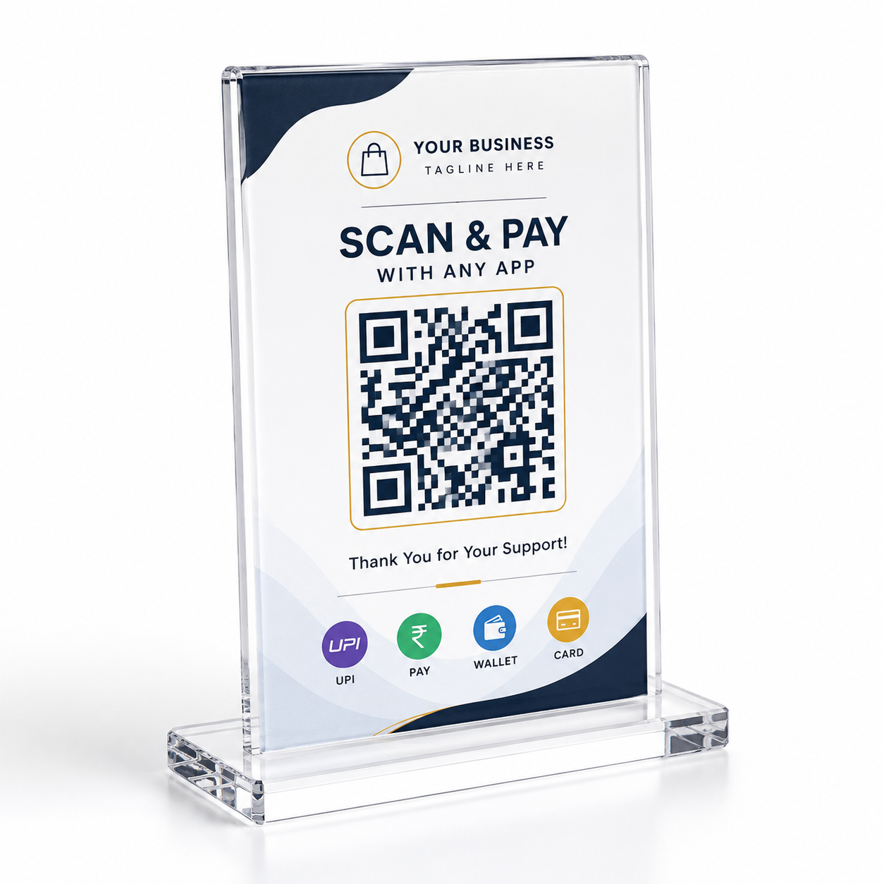 Customised QR Code Stand - Image 3