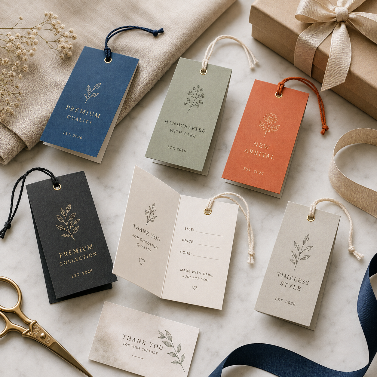 Folded Hang Tags - Image 2